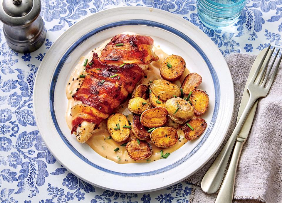 Bacon-Wrapped Chicken Breasts