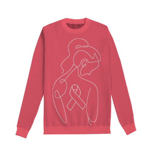 <p>This innovative knitwear brand will donate 50% of profits made from its six-piece Breast Cancer Awareness collection, which includes blankets and unisex sweaters, to <a href="https://www.lbbc.org/" rel="nofollow noopener" target="_blank" data-ylk="slk:Living Beyond Breast Cancer,;elm:context_link;itc:0;sec:content-canvas" class="link ">Living Beyond Breast Cancer,</a> which provides resources and support to those affected by the disease.</p> <p><b>Buy It!</b> Breast Cancer Awareness collection, $88-$178; <a href="https://www.knitwise.com/search?q=breast+cancer+awareness&options%255Bprefix%255D=last" rel="nofollow noopener" target="_blank" data-ylk="slk:knitwise.com;elm:context_link;itc:0;sec:content-canvas" class="link ">knitwise.com</a></p>