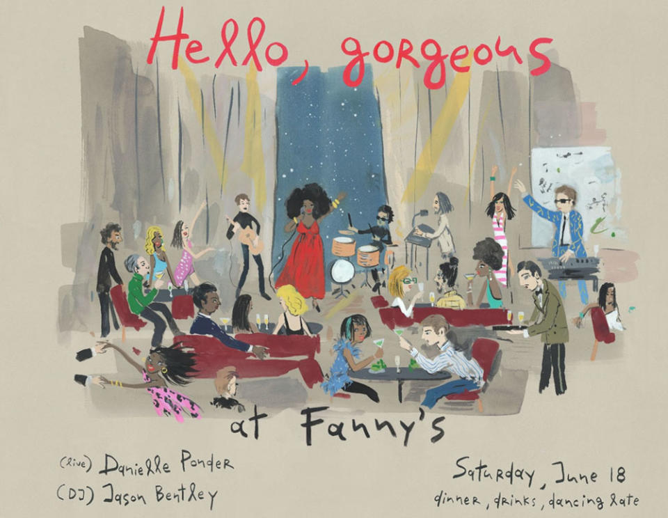 Hello, Gorgeous Invitation - Credit: Courtesy of Fanny's