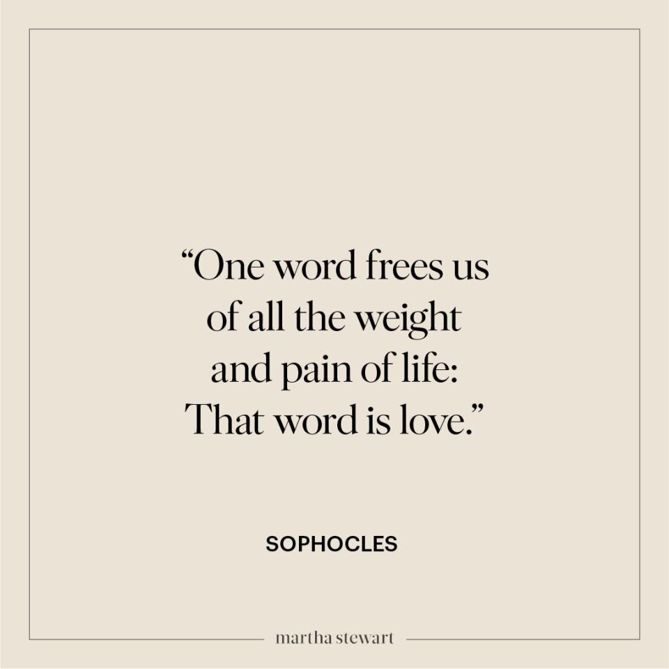 anniversary quote by Sophocles