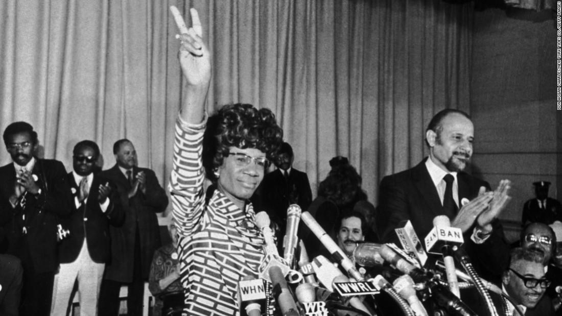 Rep. Shirley Chisholm was also the first black candidate for a major party&rsquo;s presidential nomination. (Photo: Getty Images)