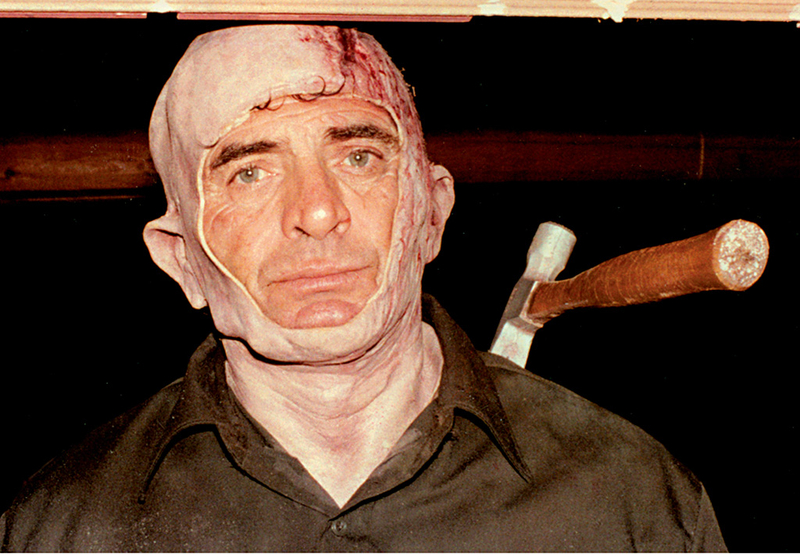 Actor Ted White on the set of 1984's Friday the 13th: The Final Chapter. 