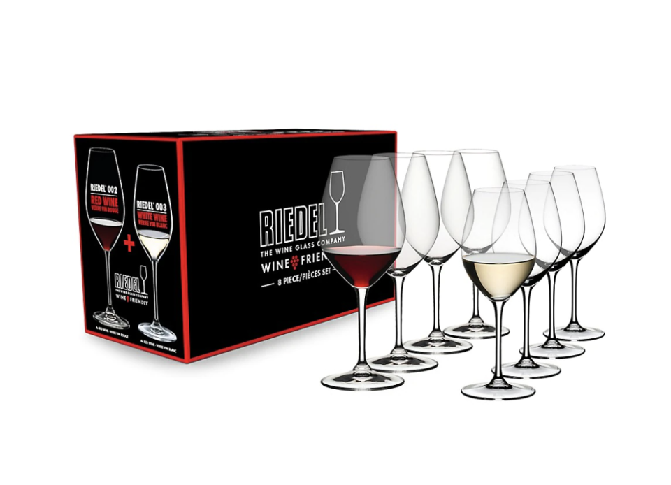 Riedel Wine Friendly 8-Piece Glass Set (photo via The Bay)