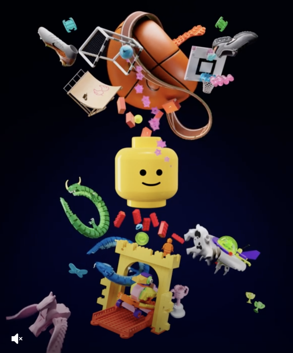 LEGO and Nike surprisingly announce a long-term collaboration! Fashion designers are already dropping the ball, AJ sneakers building block model photos made by AI are expected to launch