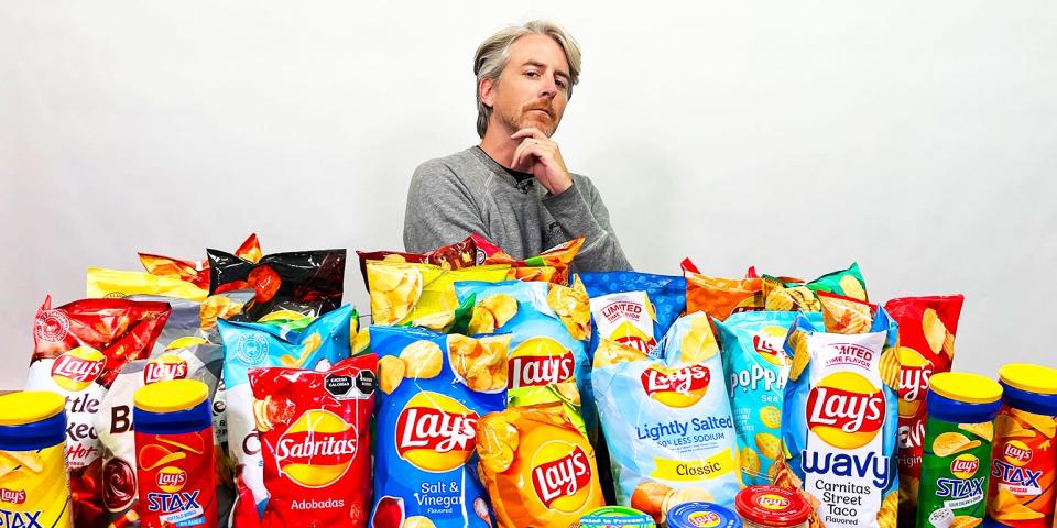 Joe with chips