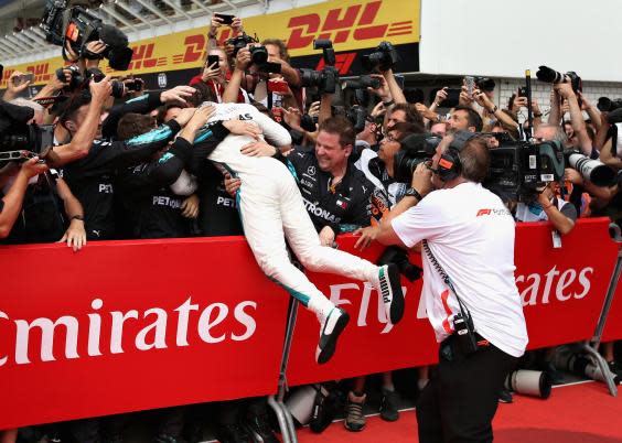 Lewis Hamilton hits out at 'undermining' pundits after German Grand Prix win