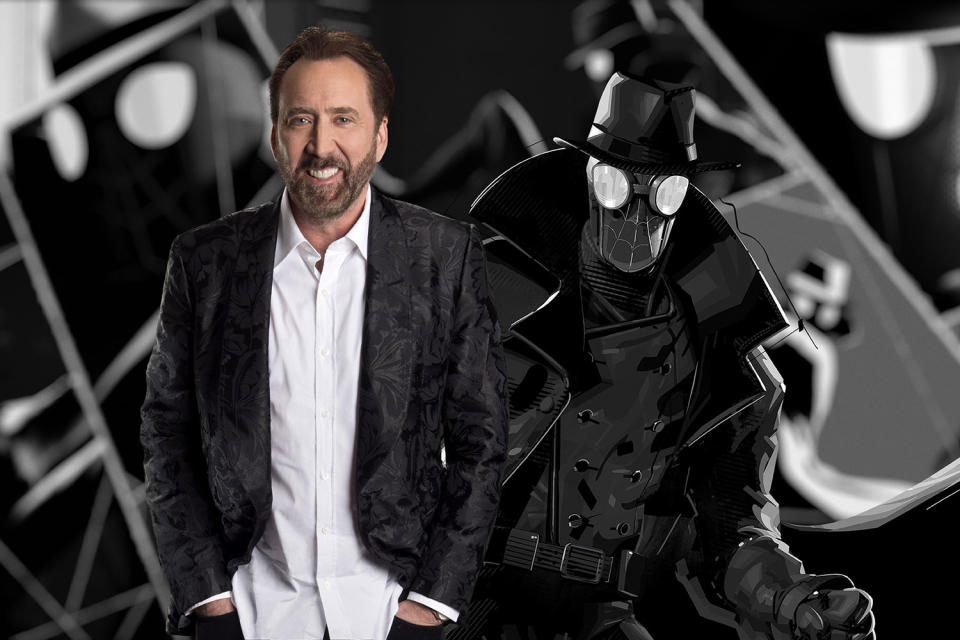 Nicolas Cage will reprise Spider-Man Noir in live action TV. (Sony Pictures/LMK)