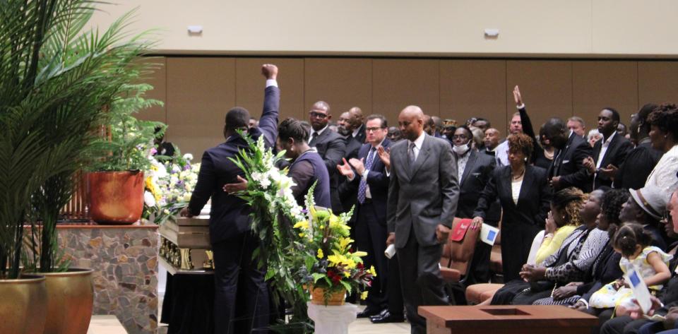 Irvo N. Otieno Celebration of Life Service at First Baptist Church in Chesterfield on March 29, 2023.