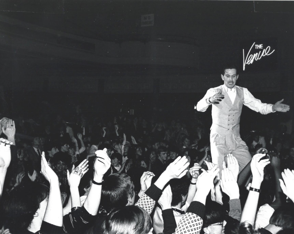 Geoff Deane performing with Modern Romance in the Eighties (Geoff Deane)