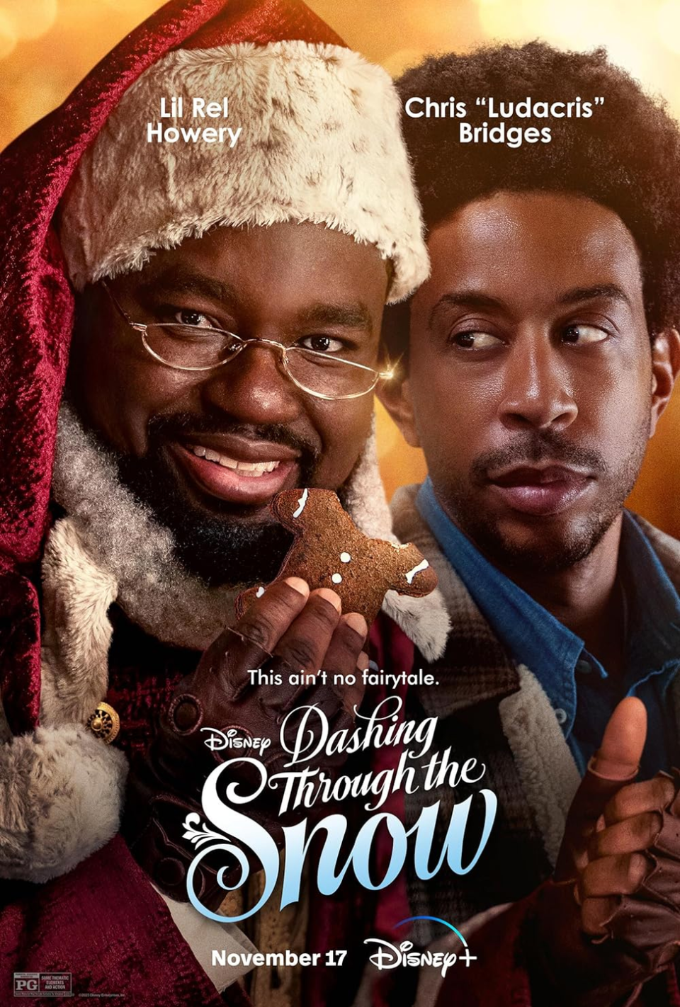 dashing through the snow movie poster