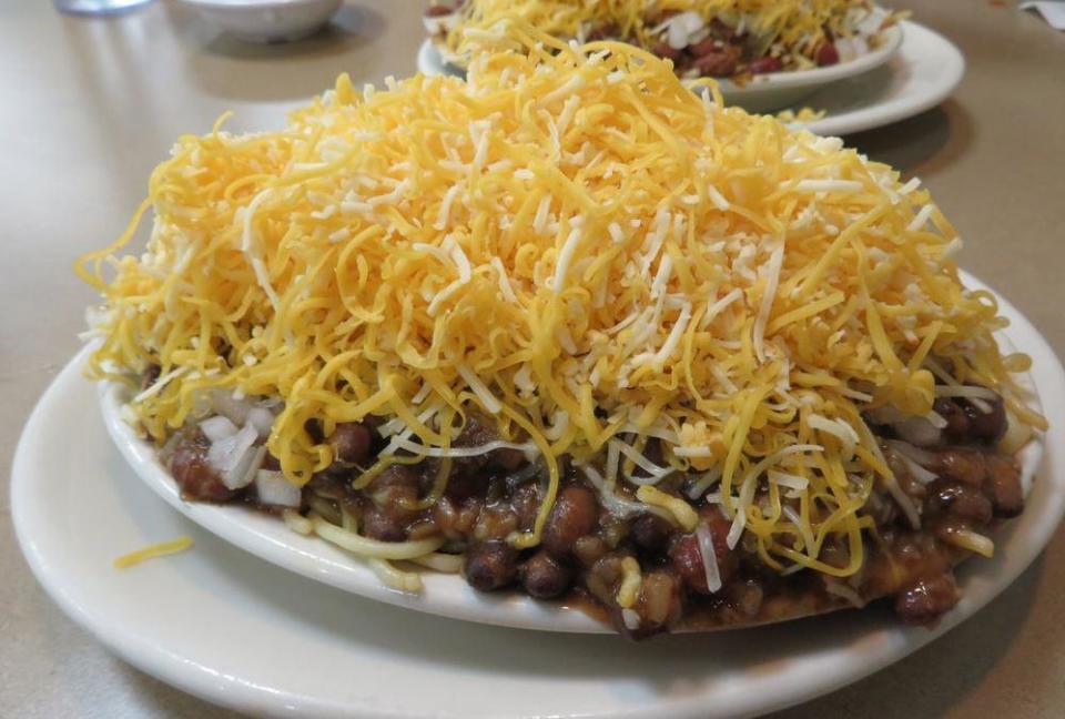 Ohio: Spaghetti Five Ways, Skyline Chili (Various Locations)