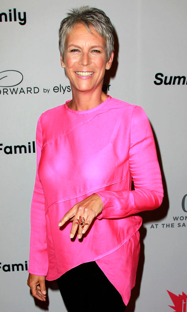 Jamie Lee Curtis Pink Party