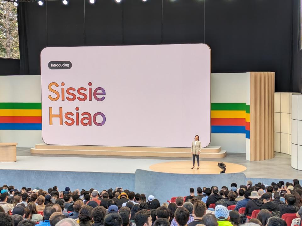 Sissie Hasiao at Google I/O 2024 