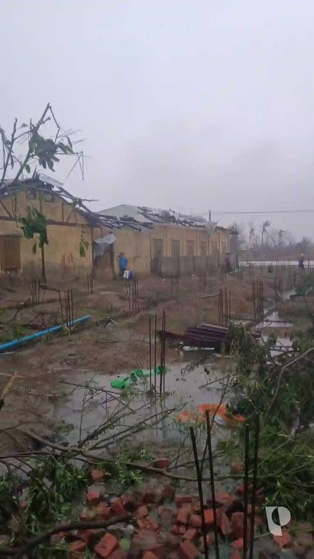 Aftermath of Cyclone Mocha in Myanmar