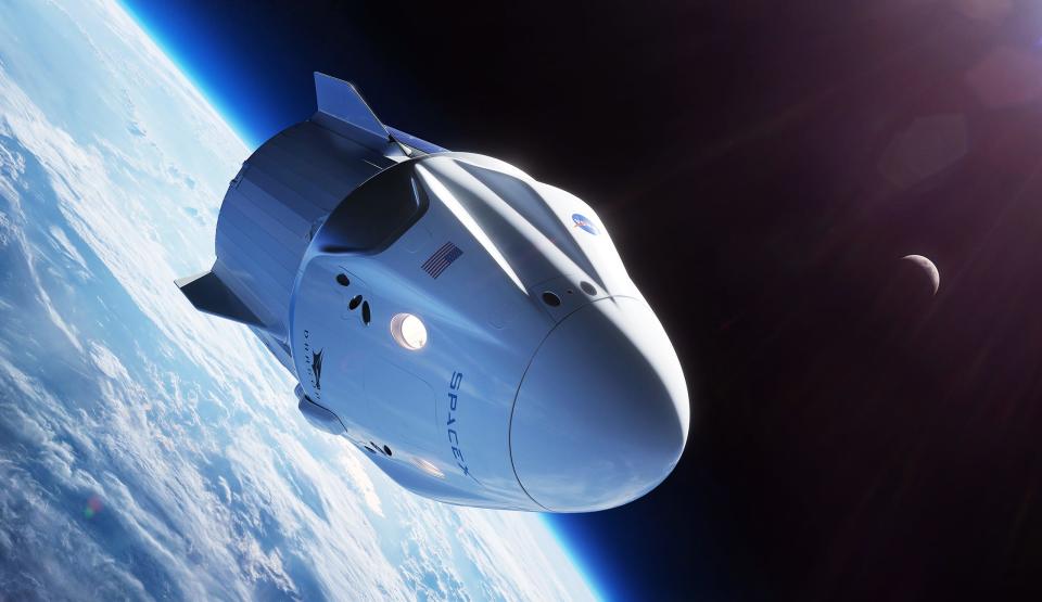 spacex crew dragon spaceship nasa commercial crew program illustration 42878298755_a9670c6596_o