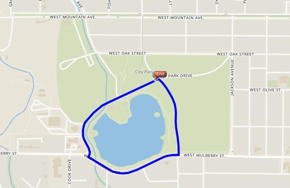 Runners in the Elite race will do four laps around Fort Collins City Park's Sheldon Lake in the 2023 Firekracker 5K on July 4.