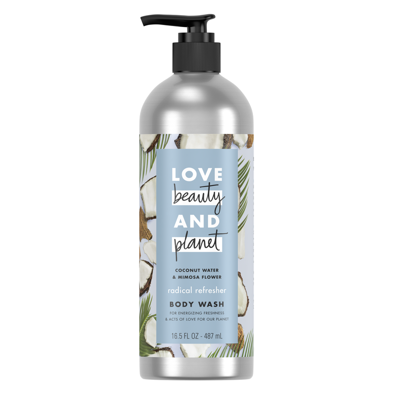 9) Love Beauty and Planet Coconut Water & Mimosa Flower Body Wash