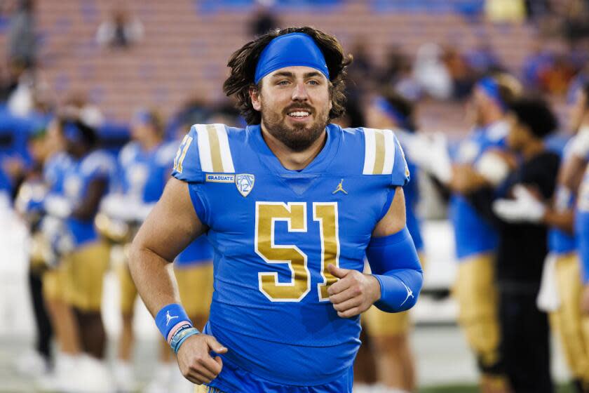 UCLA Bruins long snapper Jack Landherr IV (51). (Photo by Ric Tapia/Icon Sportswire via Getty Images)