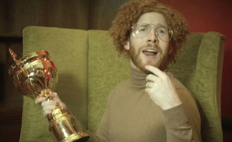 Neil Jones as… Seann Walsh? (Credit: BBC)