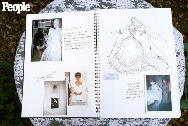 <p>Lauren Fleishman</p> Elizabeth Emanuel's scrapbook