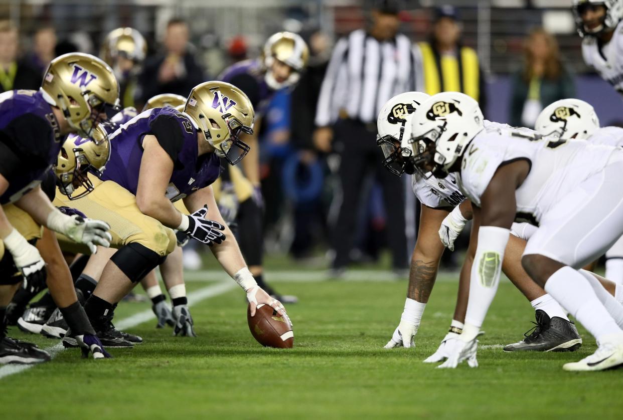 Washington beat Colorado 41-10 on Dec. 2. (Getty)