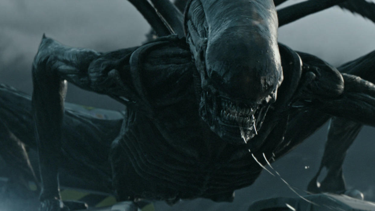  Vicious Xenomorph in Alien: Covenant. 