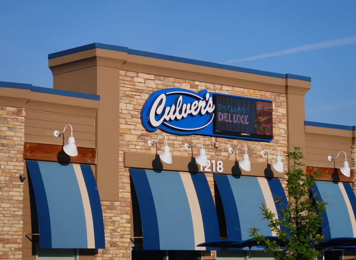 Culver's storefront