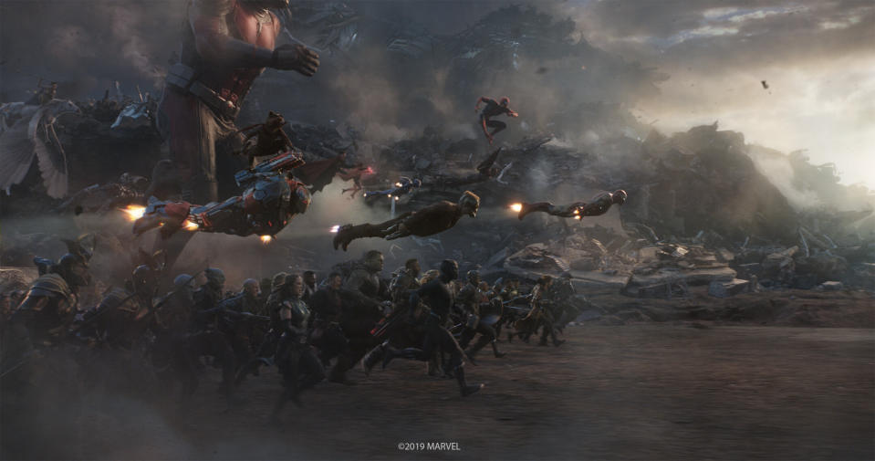 The Avengers assemble for the finale battle against Thanos in 'Avengers: Endgame' (Photo: Marvel)