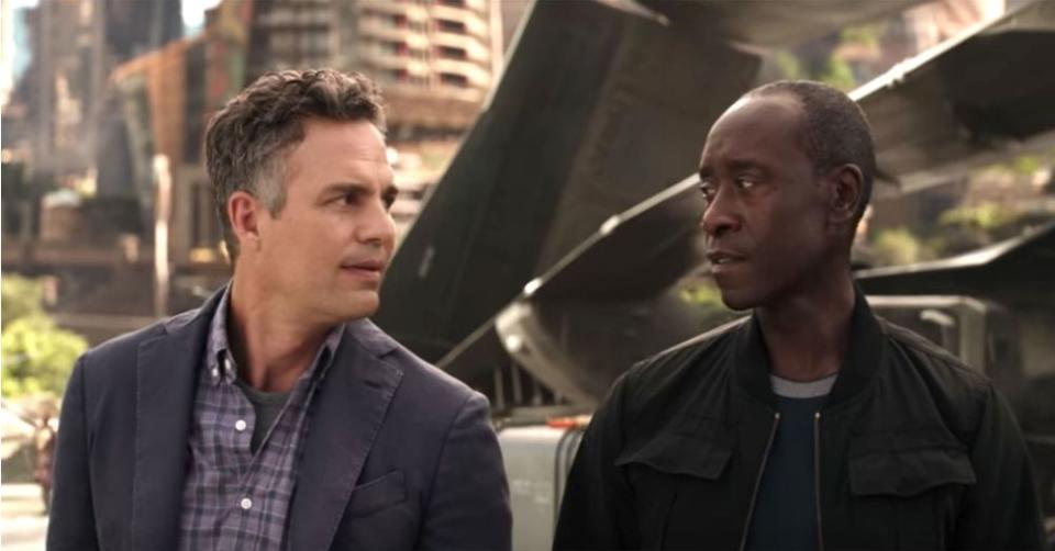 Mark Ruffalo and Don Cheadle