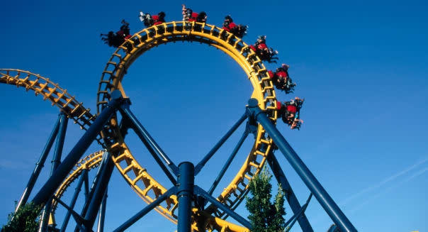 ANG-87868 : Liseberg roller coaster ; Gothenburg ; Sweden