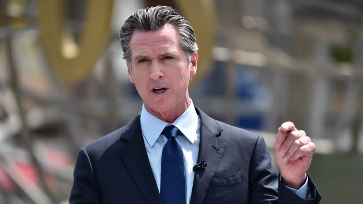 Newsom Black woman Senate