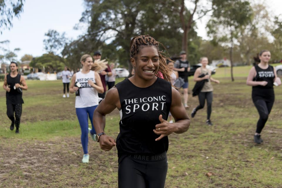 Injured yourself and getting back into exercise? Iconic Sport Challenge ambassador Ellia has some tips to ease your way back in. Photo: Supplied