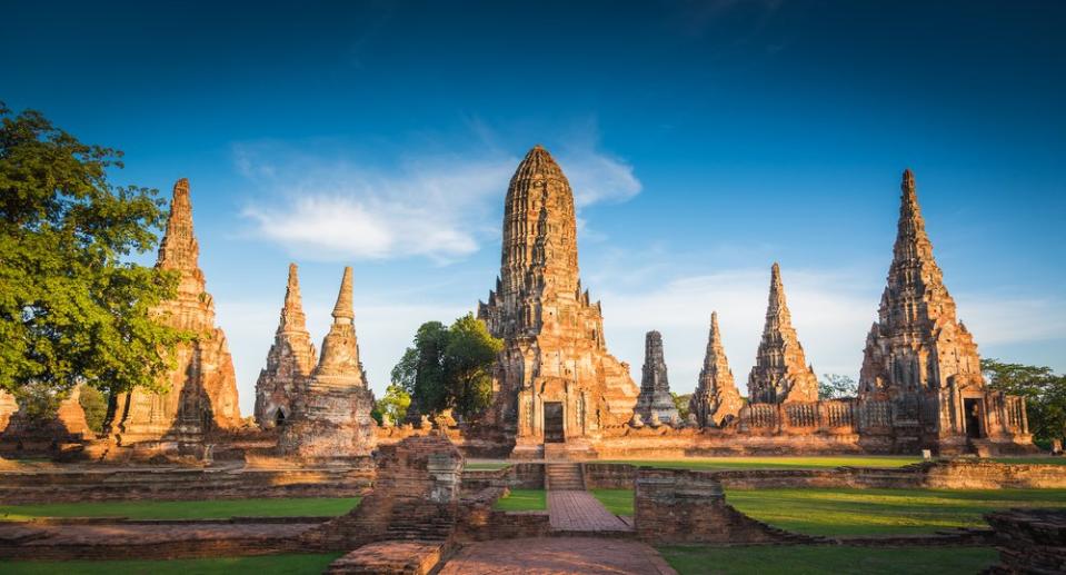 Ayutthaya Historical Park in Central Thailand