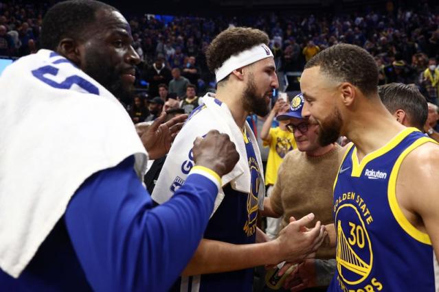 Stephen Curry, Klay Thompson and Draymond Green: Warriors' Big