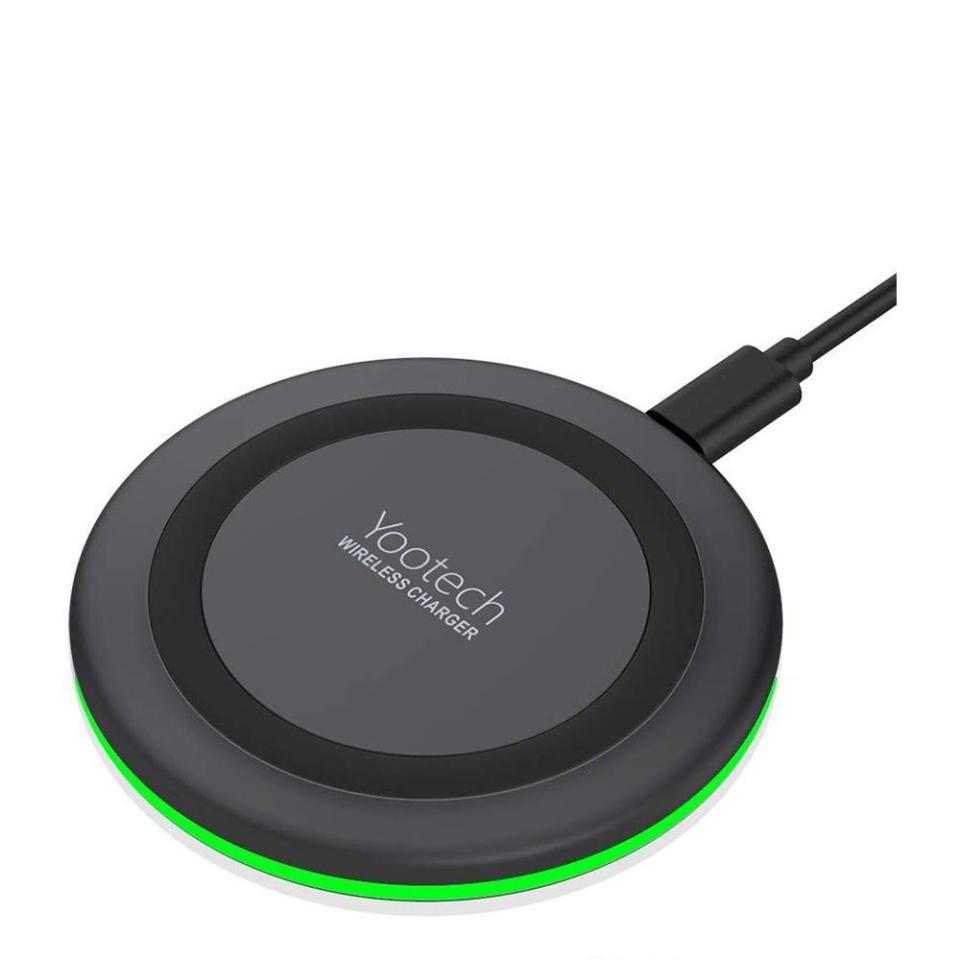 2) Yootech Qi-Certified Wireless Charger