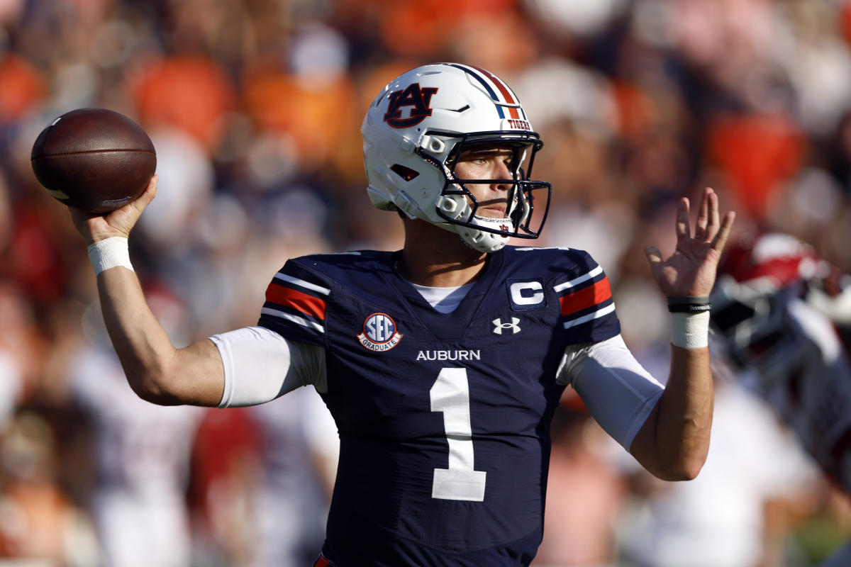 Auburn going back to Payton Thorne at QB for Week 5 matchup vs. No. 21 Oklahoma