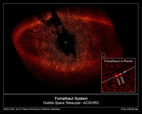 In 2008, Hubble captured the first photograph of a planet beyond the solar system.