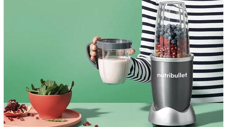This NutriBullet blender covers smoothies, cocktails, ground nuts, and baby food.