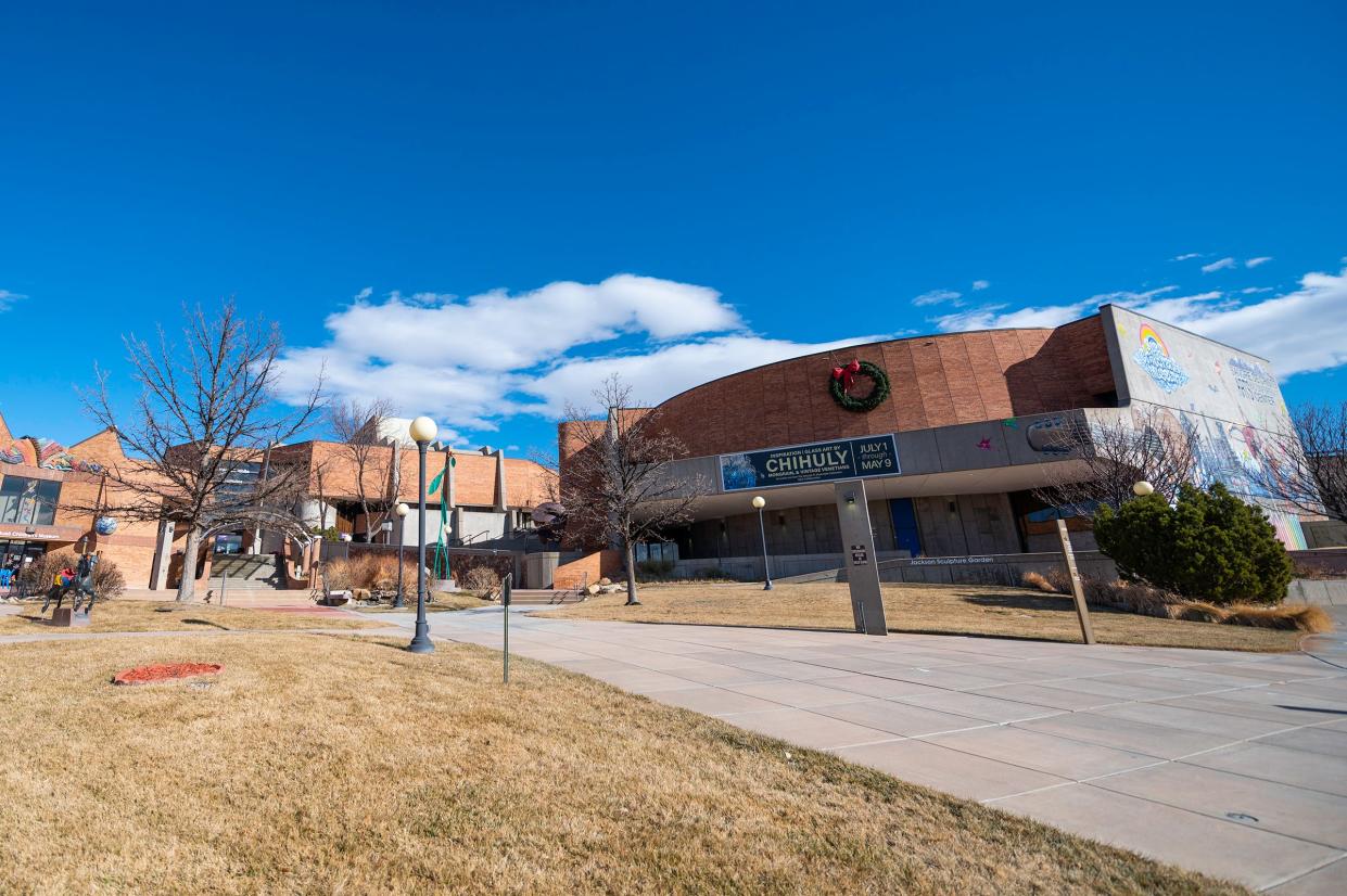 The Sangre de Cristo Arts and Conference Center at 210 N Santa Fe Ave.