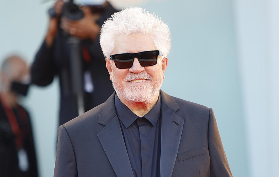 Pedro Almodóvar en la presentación de 'Madres paralelas' en septiembre de 2021 (Foto: Laurent KOFFEL/Gamma-Rapho via Getty Images)