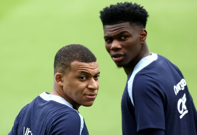 Kylian Mbappe and Aurelien Tchouameni have both spoken out against 'extremes' ahead of the French parliamentary elections (FRANCK FIFE)