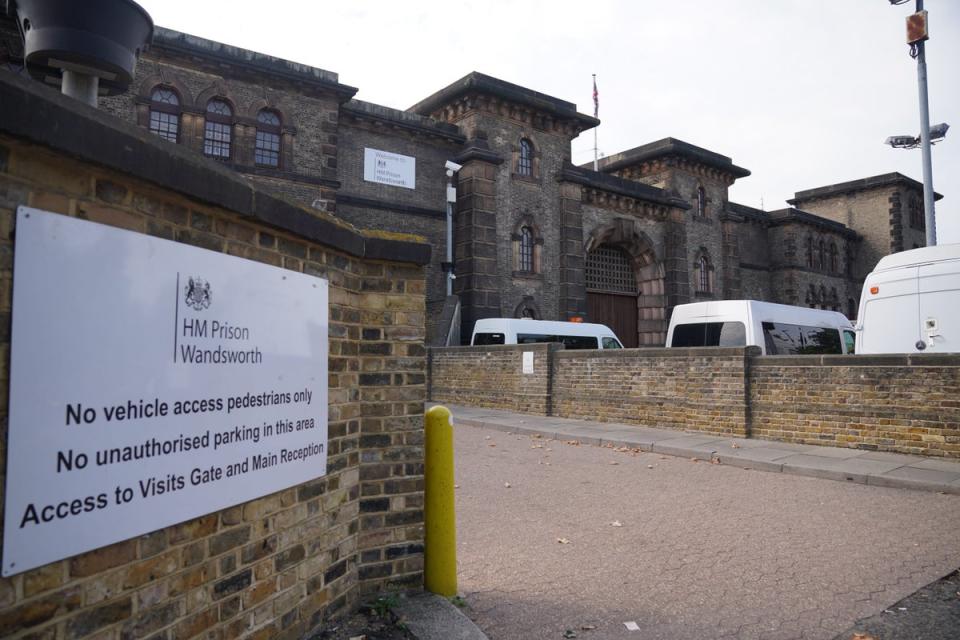 HMP Wandsworth is being investigated after a terror suspect escaped (PA)