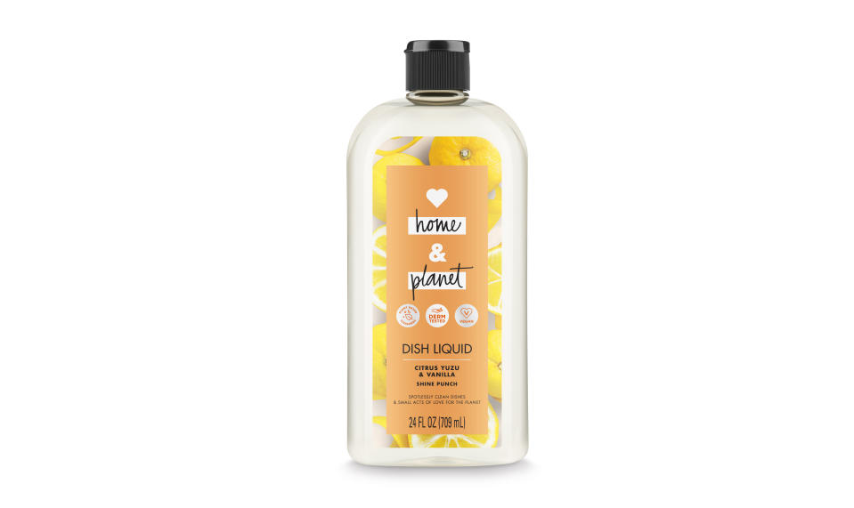 Love Home & Planet Citrus Yuzu & Vanilla Dish Liquid