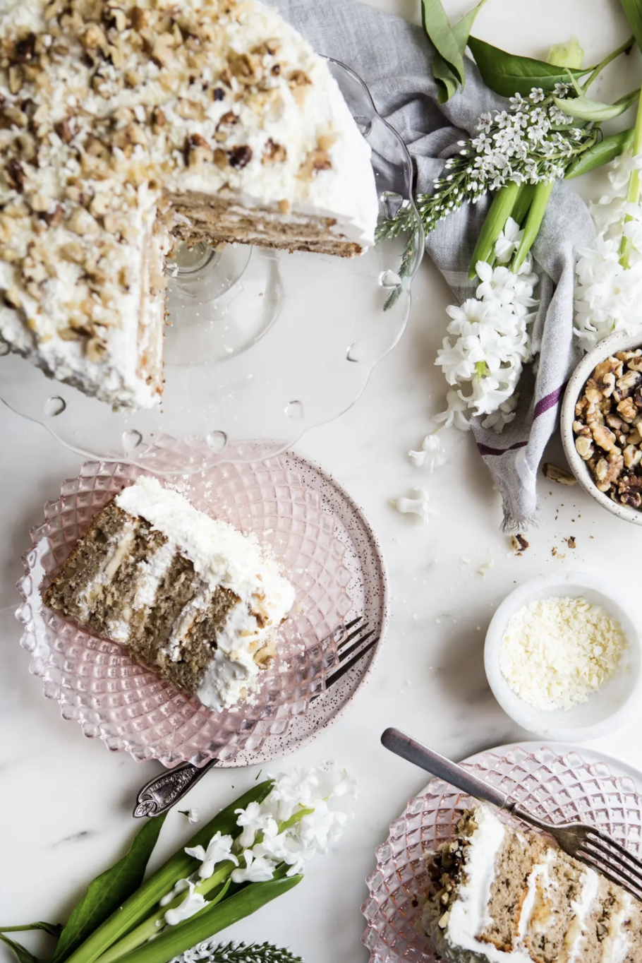 Banana Walnut Cake