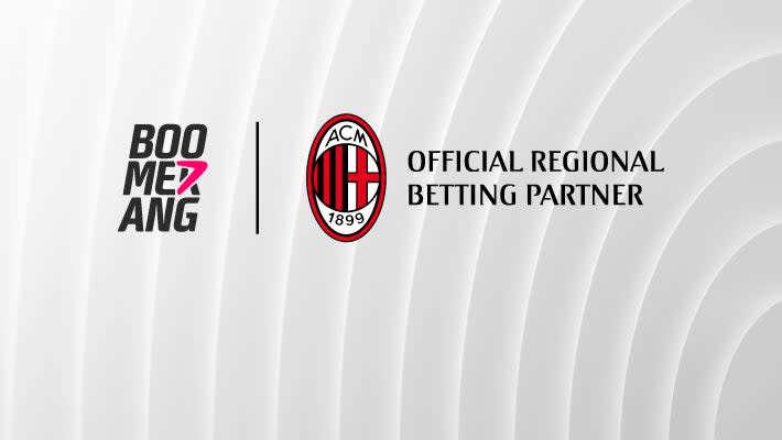 AC MILAN AND BOOMERANG SIGN A NEW REGIONAL PARTNERSHIP DEAL