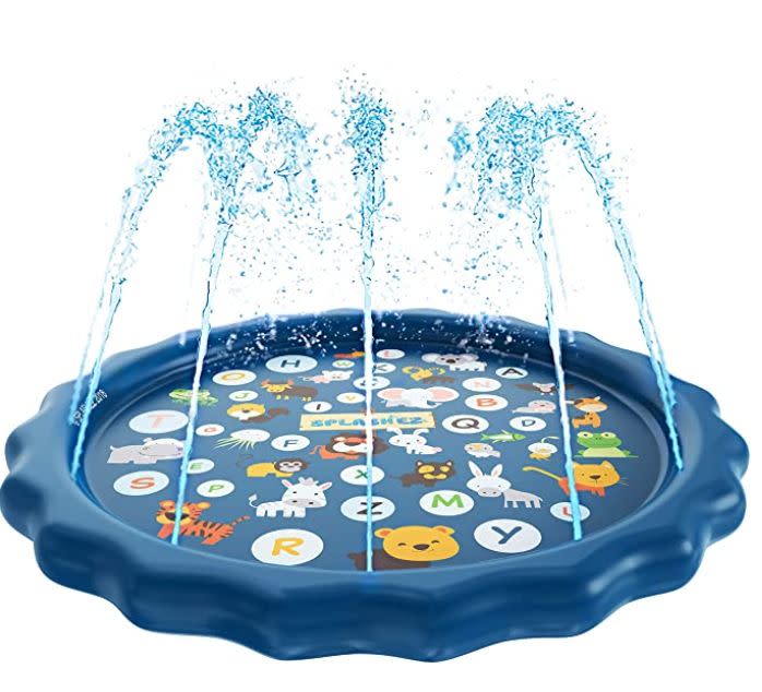 Perfect for little ones who aren't ready for the pool just yet. Find this 3-in-1 sprinkler splash pad for $27 on <a href="https://amzn.to/3dT75MY" target="_blank" rel="noopener noreferrer">Amazon</a>.