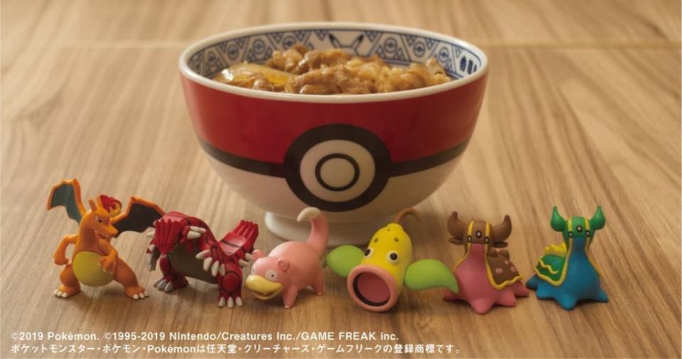 吉野家推出Pokemon寶可夢丼飯！有專用碗還附口袋怪獸