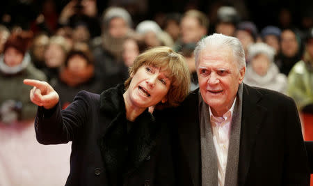 FILE PHOTO: Cinematographer Michael Ballhaus and his wife Sherry Hormann at the awards ceremony of the 66th Berlinale International Film Festival in Berlin, Germany February 20, 2016. REUTERS/Hannibal Hanschke/File Photo