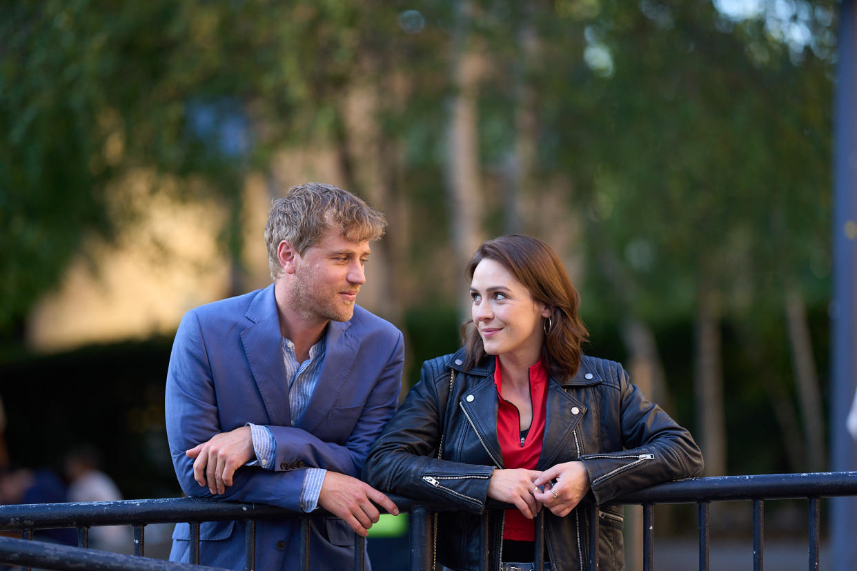 Johnny Flynn and Roisin Gallagher in The Lovers (Sky)