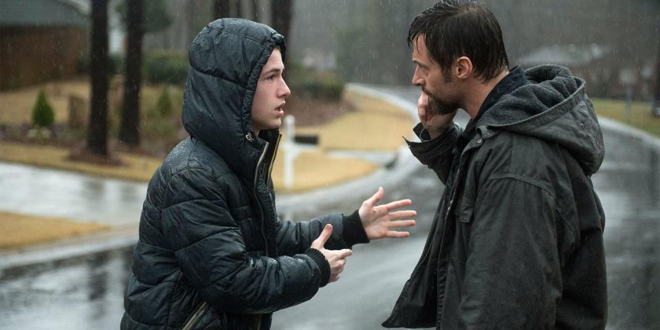 <p>We give thanks every day for filmmakers like Denis Villeneuve. The French-Canadian director is masterful at constructing films with cyclical narratives and twist endings (i.e., the best kind). In <em>Prisoners</em>, tensions come full circle as Hugh Jackman’s Keller looks for his missing daughter, who was snatched on Thanksgiving Day. <a class="link " href="https://www.amazon.com/dp/B00GT0MVIE?tag=syn-yahoo-20&ascsubtag=%5Bartid%7C10056.g.8078%5Bsrc%7Cyahoo-us" rel="nofollow noopener" target="_blank" data-ylk="slk:Watch Now;elm:context_link;itc:0;sec:content-canvas">Watch Now</a></p>